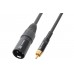 PD Connex XLR M - RCA M - 3MT - 177.104