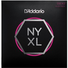 D'Addario NYXL0942 Set Corde per chitarra Elettrica 009/042