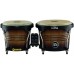 Meinl Percussion FWB100SNT-M - Mini bonghi in legno bongos junior serie Free Ride, diametro macho: 8,89 cm (3,5"), diametro hembra: 10,80 cm (4,25"), colore: Super Natural